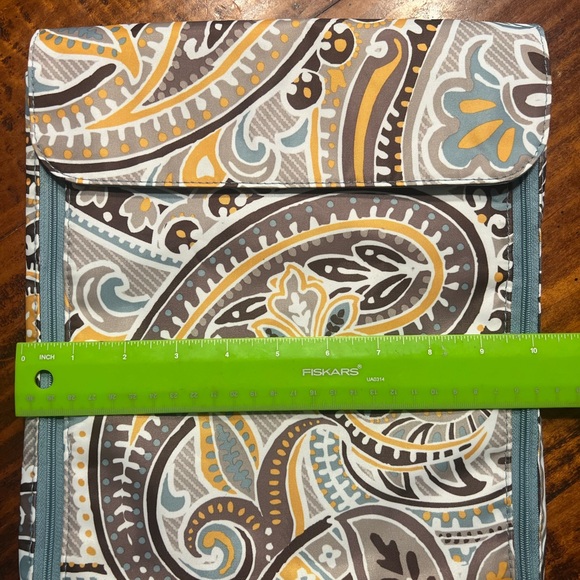 Thirty One Hanging Travel Jewelry Keeper Bag Parisian Garden NWOT - Picture 9 of 9